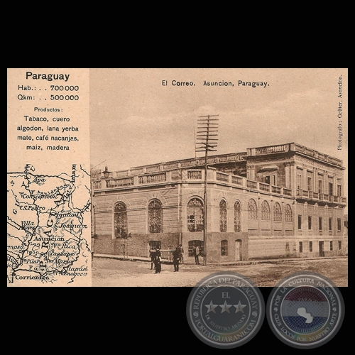 EL CORREO, PALACIO PATRI. ASUNCIÓN, PARAGUAY.