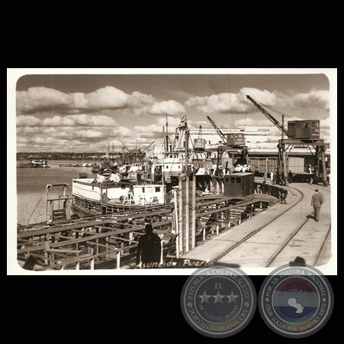 VISTA GENERAL DEL PUERTO DE ASUNCIÓN