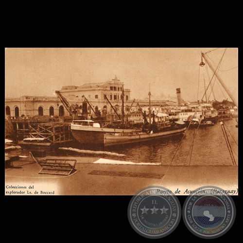 PUERTO DE ASUNCIÓN - COLECCIÓN BOCCARD