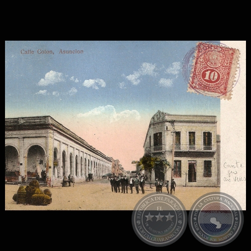 CALLE COLÓN. LA RECOVA, FRENTE AL PUERTO