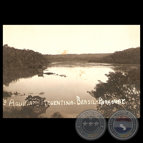 PUERTO AGUIRRE, IGUAZÚ ENTRA EN EL PARANÁ - TRIPLE FRONTERA ARGENTINA / PARAGUAY / BRASIL