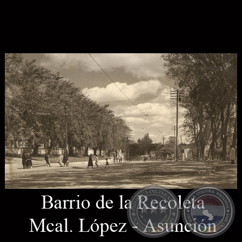 AVENIDA MARISCAL LÓPEZ - CEMENTERIO DE LA RECOLETA - ASUNCIÓN - PARAGUAY 