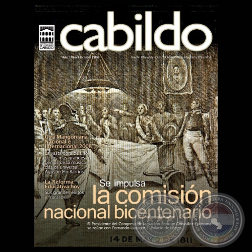 REVISTA CABILDO - AÑO 1 - Nº 3 - OCTUBRE 2008 - CENTRO CULTURAL DE LA REPÚBLICA EL CABILDO