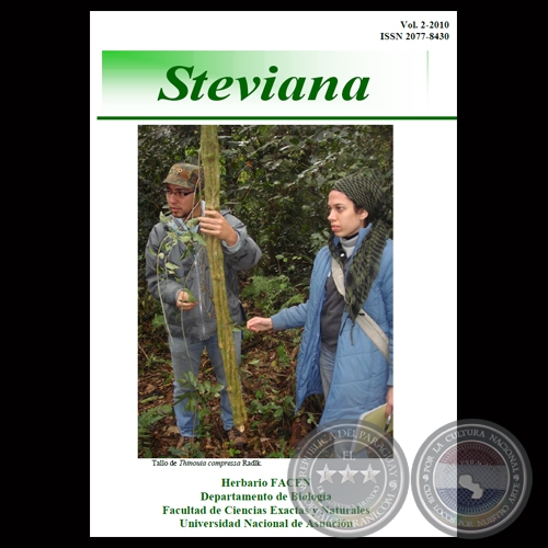 REVISTA STEVIANA - VOLUMEN 2  AO 2010 - FACULTAD DE CIENCIAS EXACTAS Y NATURALES