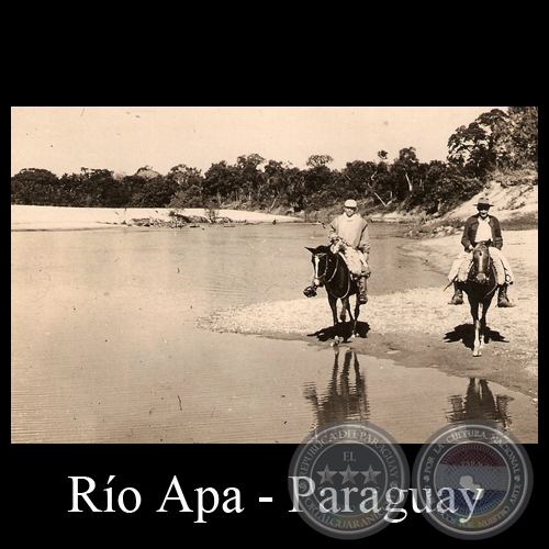 RÍO APA (DETALLE) - POSTAL DEL PARAGUAY