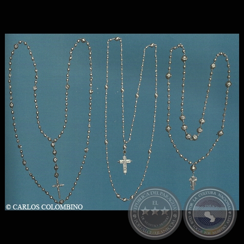 ROSARIOS DE ORO. SIGLO XIX - COLECCIÓN MILDA RIVAROLA