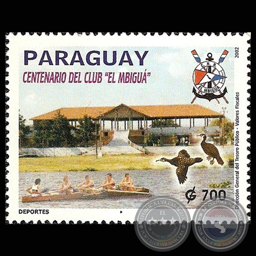 CENTENARIO DEL CLUB DE REGATAS EL MBIGUA (AO 2002 - SERIE 2)
