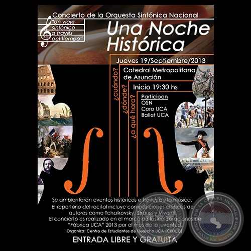 UNA NOCHE HISTÓRICA CON LA SINFÓNICA NACIONAL