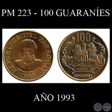 PM 223 - 100 GUARANÍES – AÑO 1993