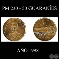 PM 230 - 50 GUARANÍES – AÑO 1998 