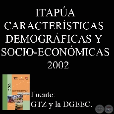 ITAPÚA - CARACTERÍSTICAS DEMOGRÁFICAS Y SOCIO-ECONÓMICAS - 2002
