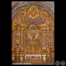 ALTAR MAYOR DE LA IGLESIA DE YAGUARN - N A 73 - Foto de ADOLFO MARA FRIEDRICH