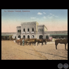 LA ADUANA CENTRAL, ASUNCIN - TARJETA POSTAL DEL PARAGUAY