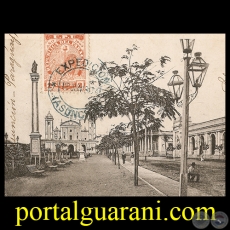 PLAZA DE ARMAS, 1904 - CATEDRAL METROPOLITANA - ASUNCIN - PARAGUAY