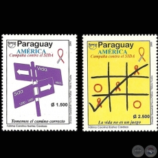 AMRICA 2000 - CAMPAA CONTRA EL SIDA (AO 2000 - SERIE 8)