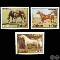 RAZAS DE CABALLOS EN PARAGUAY (AO 2002 - SERIE 6)