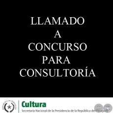 LLAMADO A CONCURSO PARA CONSULTORA