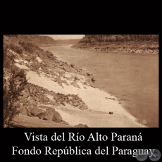 VISTA DEL RÍO ALTO PARANÁ - FONDO REPÚBLICA DEL PARAGUAY