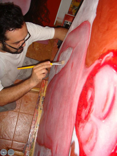 AUTORRETRATO MUERTO, 2009 - ÓLEO DE ALFREDO QUIROZ