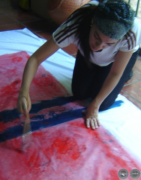 BANDERAS DEL BICENTENARIO, 2011 - OBRAS DE ALICIA VEGA