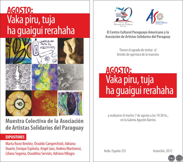 1 artistas solidarios del paraguay ccpa agosto 2012 portalguarani