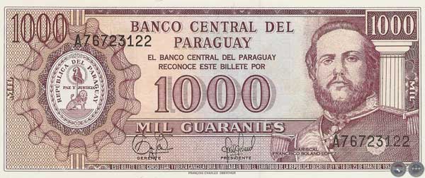 MIL GUARANÍES - MC219.D - FIRMA: RUBÉN FALCÓN SILVA - JOSÉ ENRIQUE PÁEZ