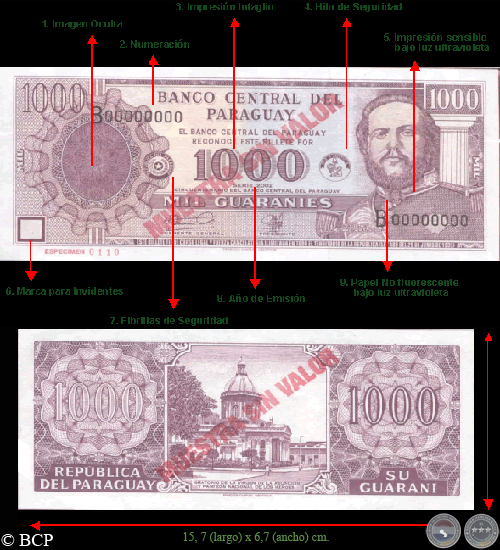 MIL GUARANÍES - MC219.K - FIRMA: GILBERTO RODRÍGUEZ GARCETE - RAÚL VERA BOGADO