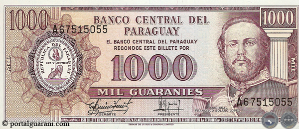 MIL GUARANÍES - MC219.D - FIRMA: RUBÉN FALCÓN SILVA - JOSÉ ENRIQUE PÁEZ