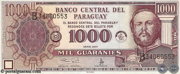 MIL GUARANÍES - MC219.L - FIRMA: GILBERTO RODRÍGUEZ GARCETE - JUAN ORTIZ VELY