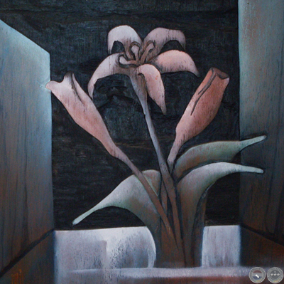 carlos colombino xilopintura flor de liz portalguarani