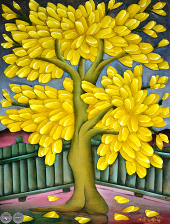 COLORES & ESTRELLAS, 2014 - HOMENAJE A CARLOS COLOMBINO - OBRA DE ANDRÉS CAÑETE