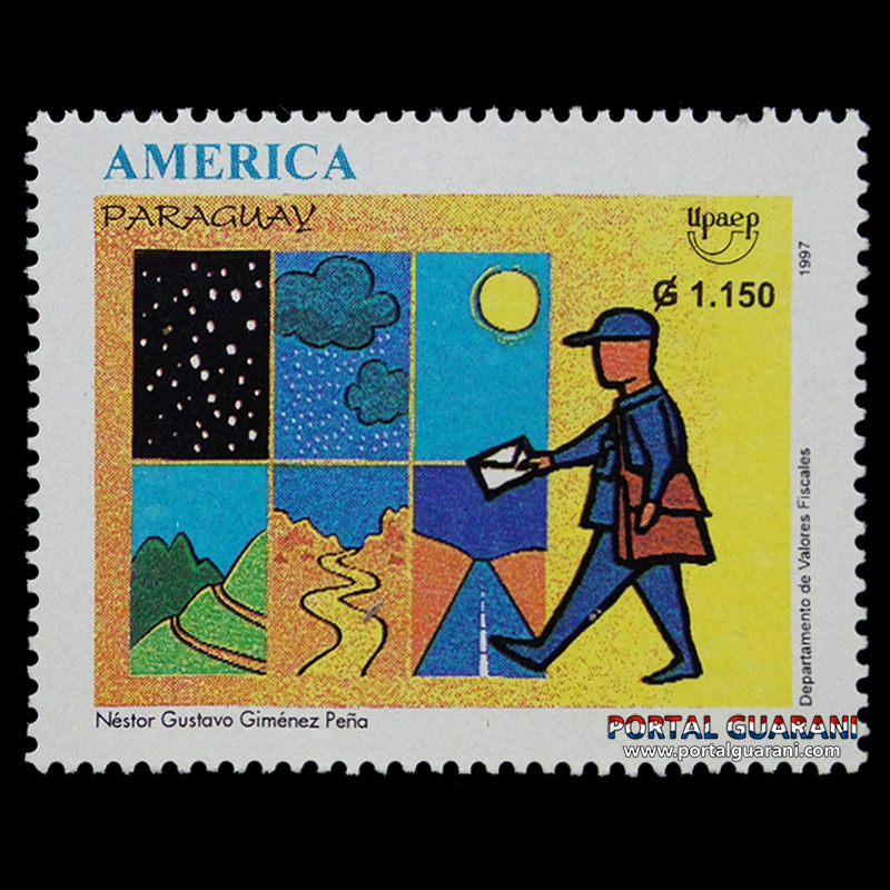 AMÉRICA 1997 - UPAEP / EL CARTERO