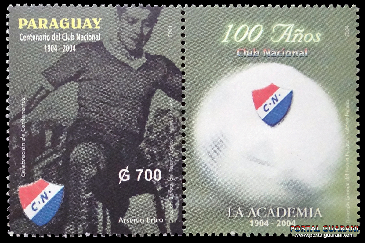 CENTENARIO DEL CLUB NACIONAL 1904 A 2004 - (AÑO 2004 - SERIE 170)