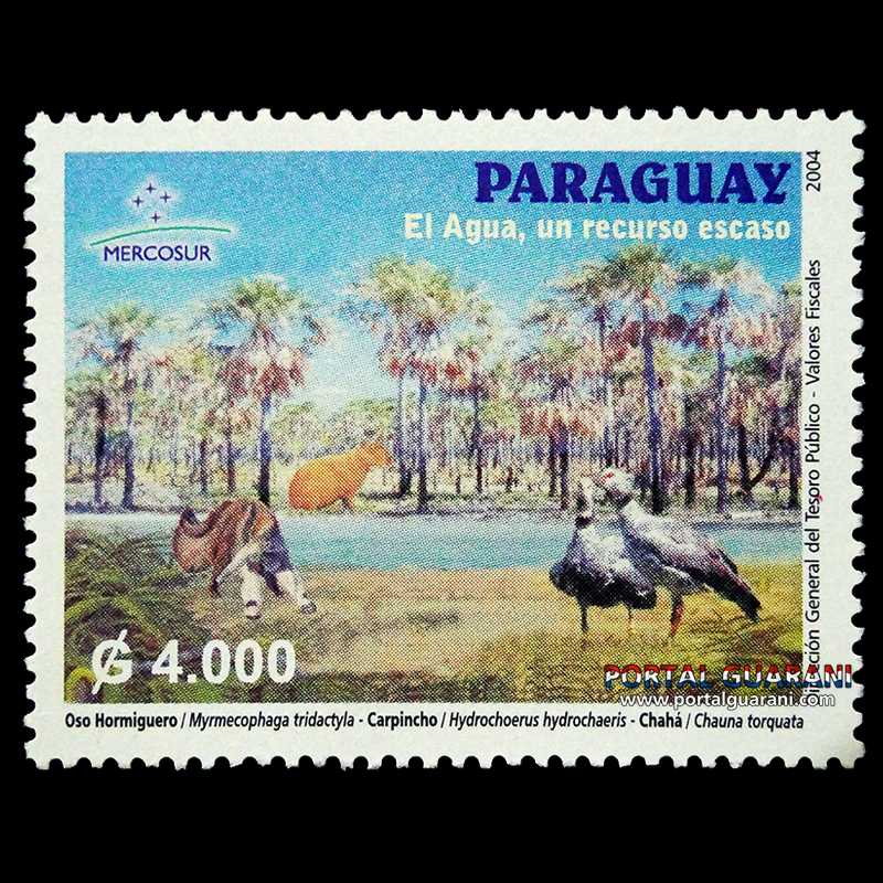 MERCOSUR: EL AGUA, UN RECURSO ESCASO / FAUNA PARAGUAYA - (AÑO 2004 - SERIE 182)