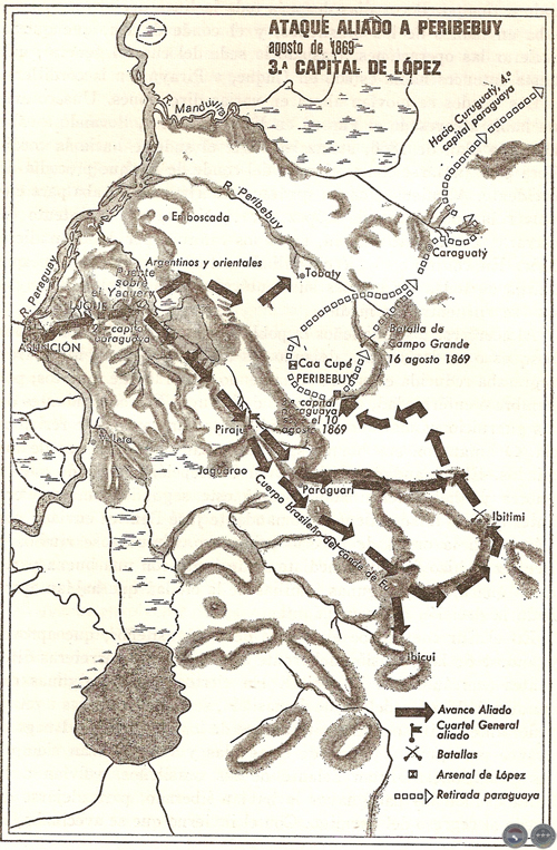 GUERRA DE LA TRIPLE ALIANZA 1864 - 1870 - POR GUIDO RODRÍGUEZ ALCALÁ