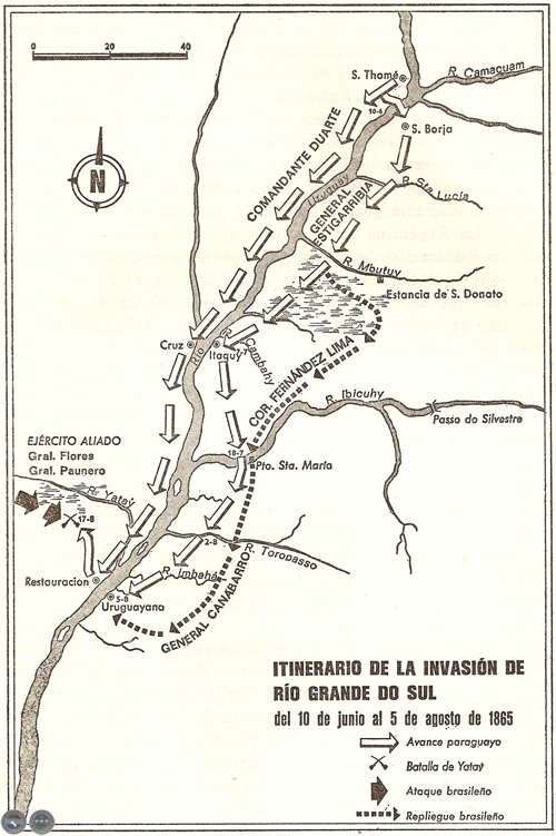 GUERRA DE LA TRIPLE ALIANZA 1864 - 1870 - POR GUIDO RODRÍGUEZ ALCALÁ