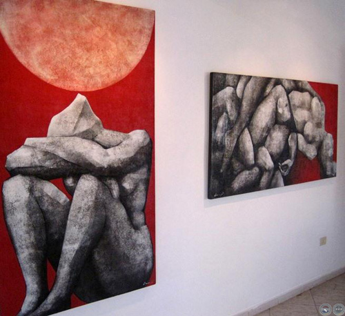 EXPOSICIÓN ENTROPIA, 2012 - OBRAS DE JORGE OCAMPOS