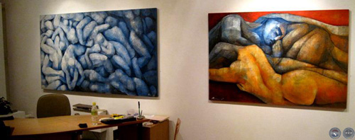 EXPOSICIÓN ENTROPIA, 2012 - OBRAS DE JORGE OCAMPOS