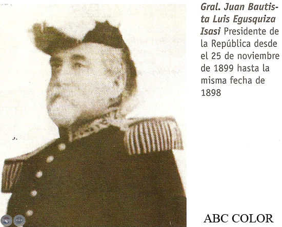 GENERAL JUAN BAUTISTA LUIS EGUSQUIZA en PORTALGUARANI.COM