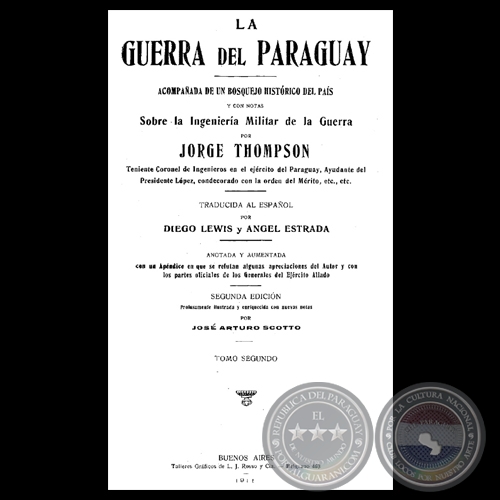 la guerra del paraguay por jorge thompson tomo II 1911 2 portalguarani