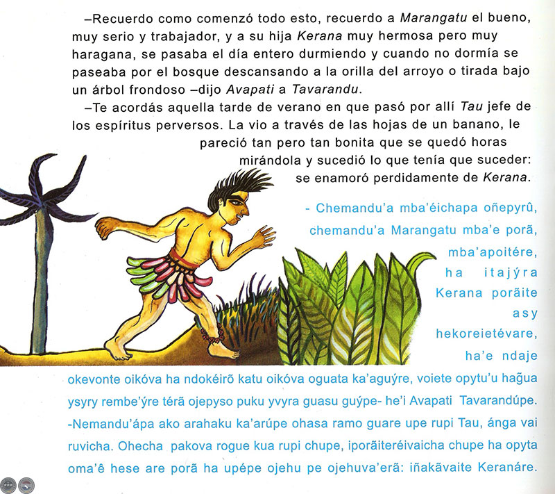MITOS Y LEYENDAS DEL PARAGUAY : TAU & KERANA La cultura de los guaraníes es  rica en mitos y leyenda, en especial..