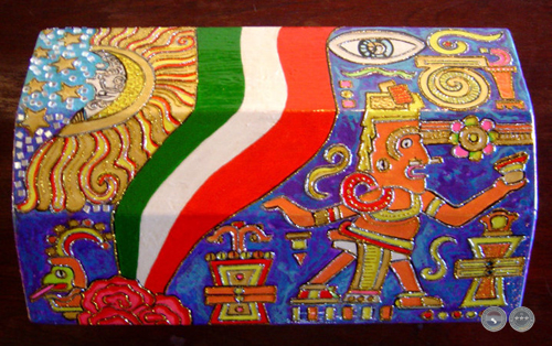 BAÚL ARTÍSTICO, 2010 - COLLAGE, TÉCNICA MIXTA DE MELVIN ROLDÁN