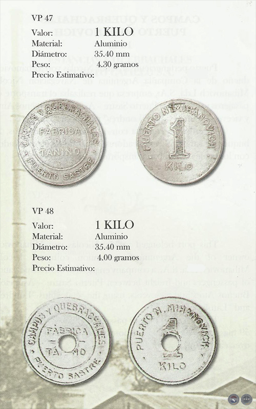 MUSEO VIRTUAL DE FICHAS, VALES Y TOKENS DEL PARAGUAY