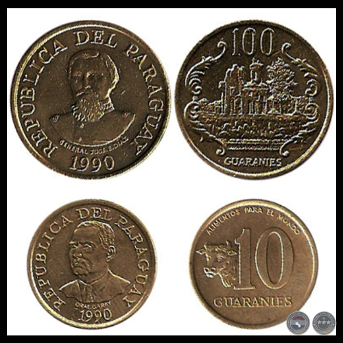 PM 218 - 10 GUARANÍES – AÑO 1990