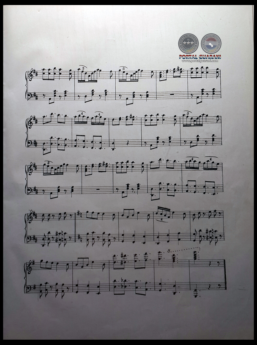 JOSÉ P. - POLKA - PARTITURA PARA PIANO