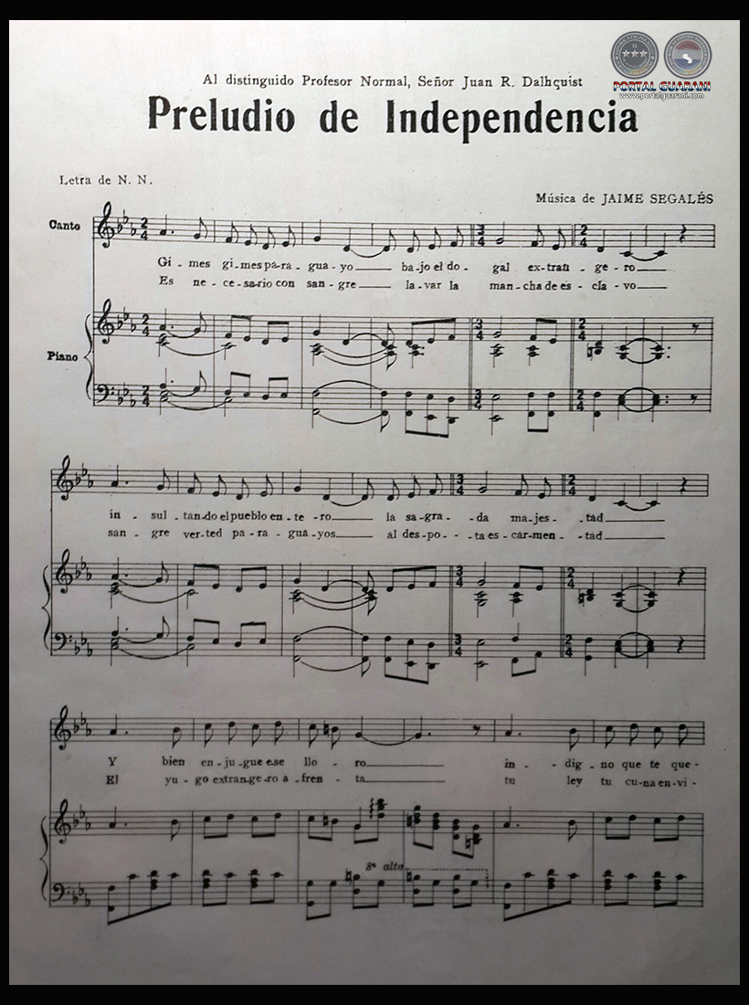 PRELUDIO DE INDEPENDENCIA - PARTITURA PARA PIANO