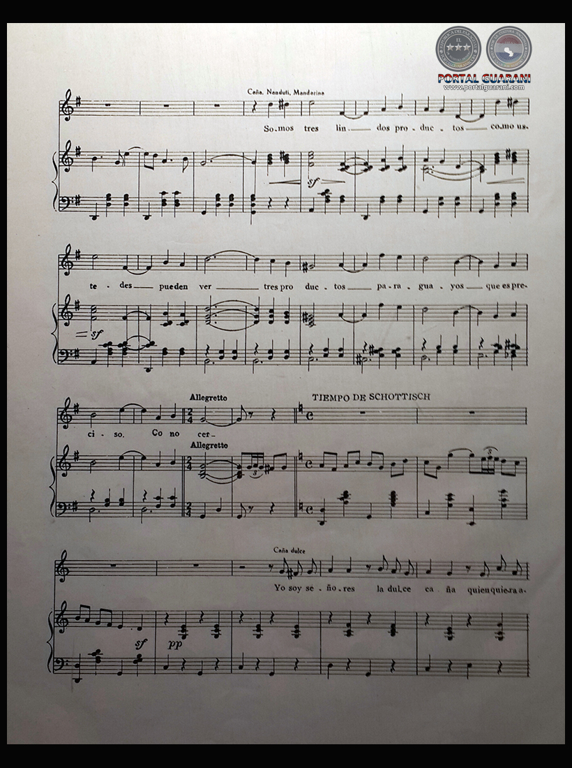TIERRA GUARANÍ - PARTITURA PARA PIANO