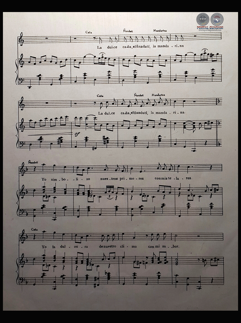 TIERRA GUARANÍ - PARTITURA PARA PIANO