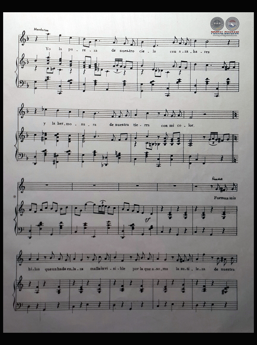 TIERRA GUARANÍ - PARTITURA PARA PIANO