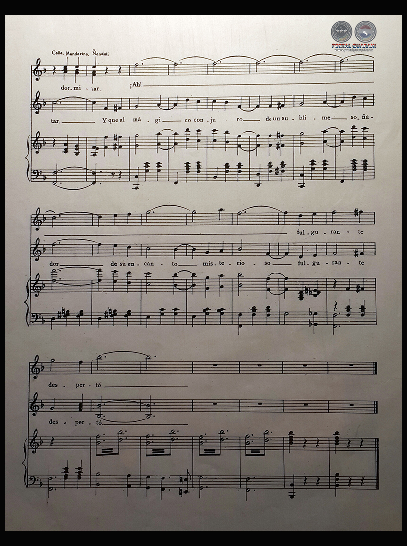 TIERRA GUARANÍ - PARTITURA PARA PIANO